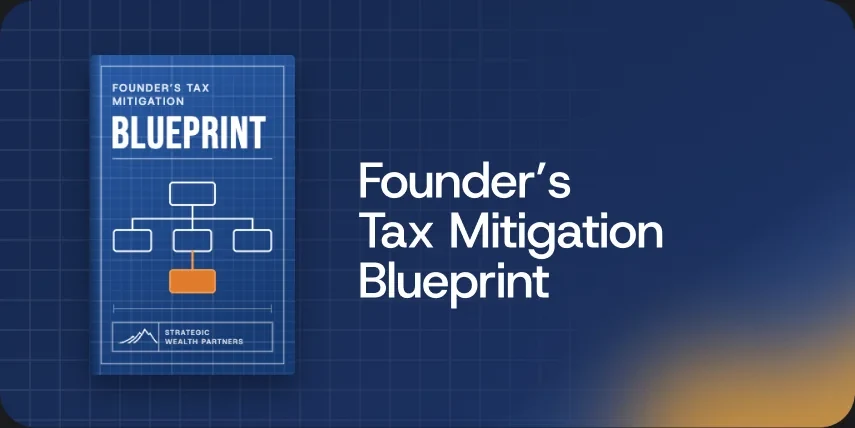 Founder’s Tax Mitigation Blueprint, coming soon